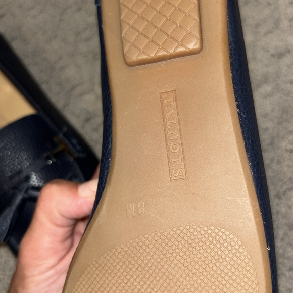Talbots Indigo Blue Flats with Classic Design and Cushioned Insole Sz 8 NIB - Picture 9 of 11